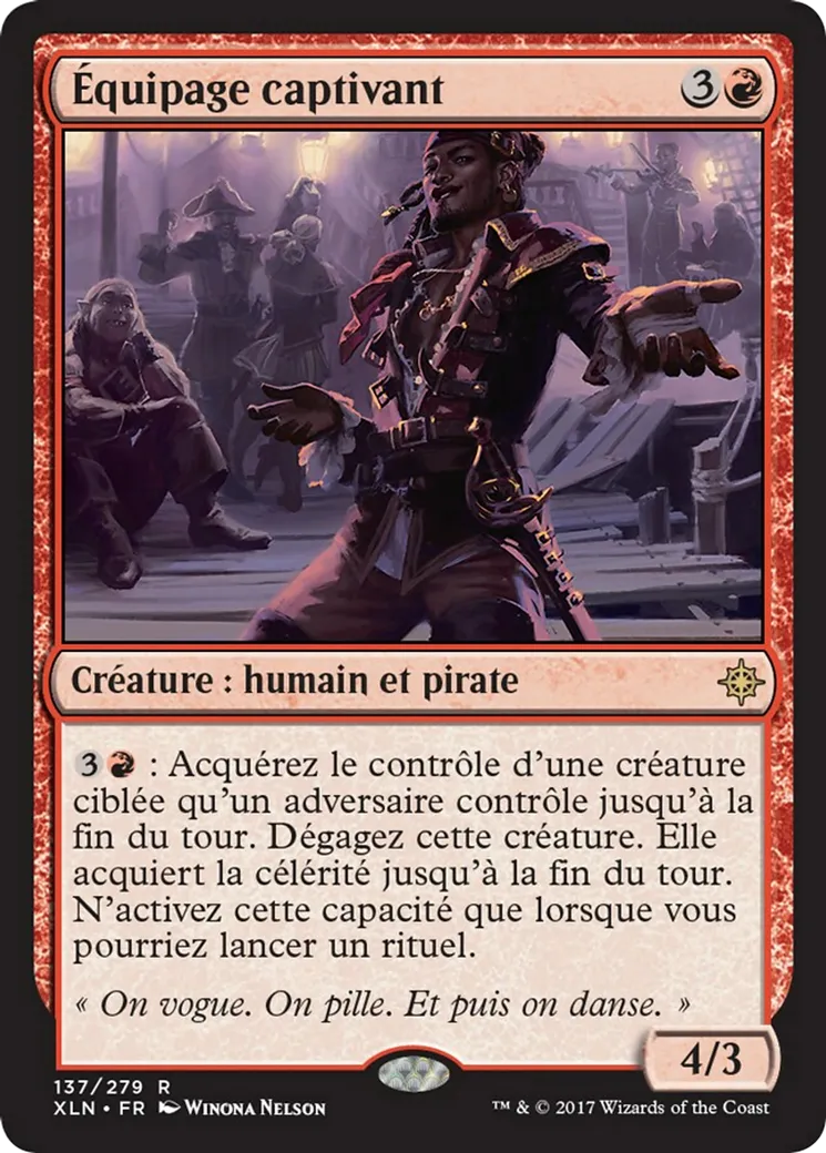 Équipage captivant — Ixalan — Magic: The Gathering