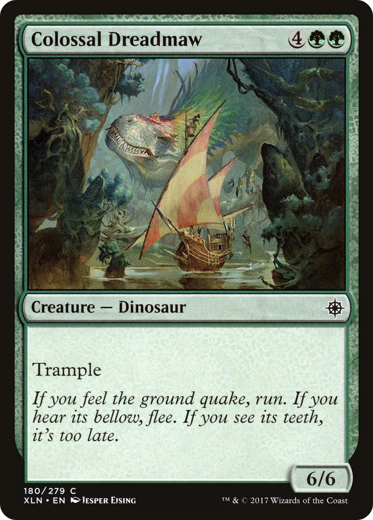 Colossal Dreadmaw — Ixalan — Magic: The Gathering