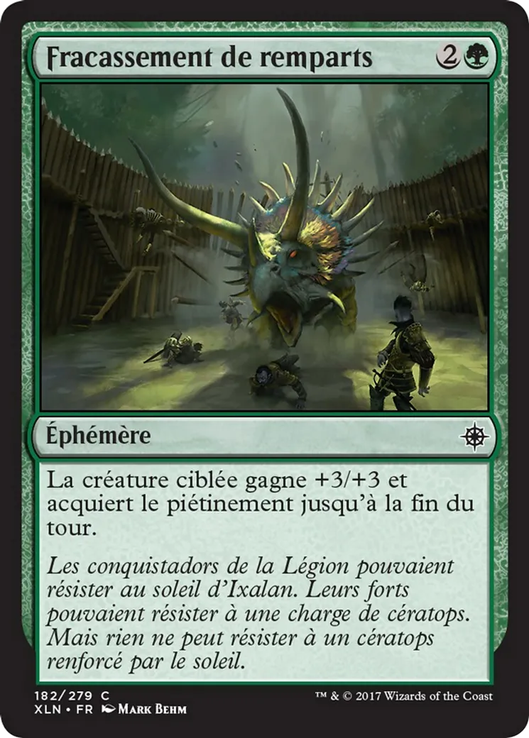 Fracassement de remparts — Ixalan — Magic: The Gathering