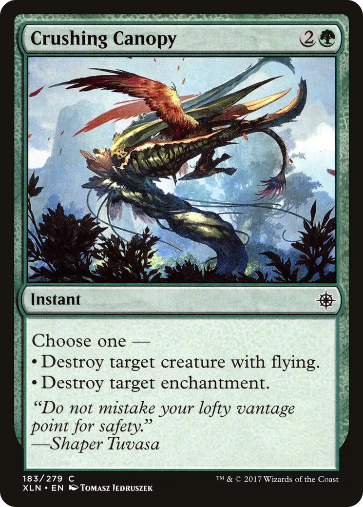 Canopée écrasante — Ixalan — Magic: The Gathering