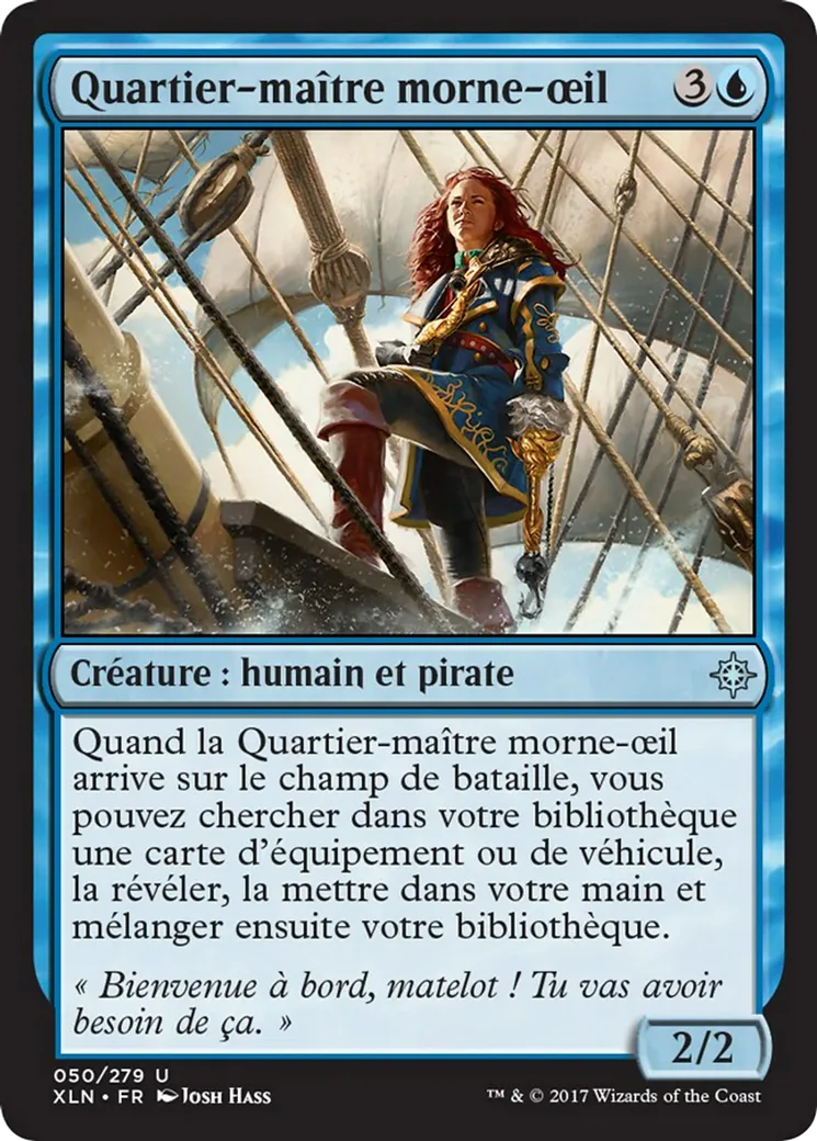 Quartier-maître morne-œil — Ixalan — Magic: The Gathering