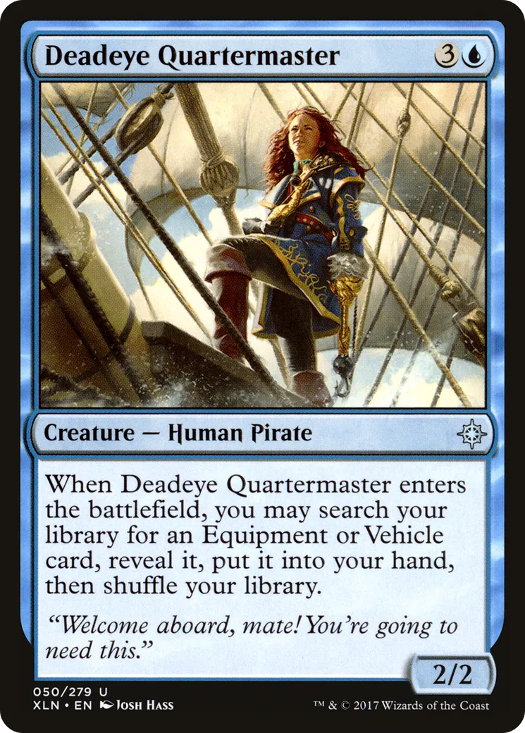 Deadeye Quartermaster — Ixalan — Magic: The Gathering