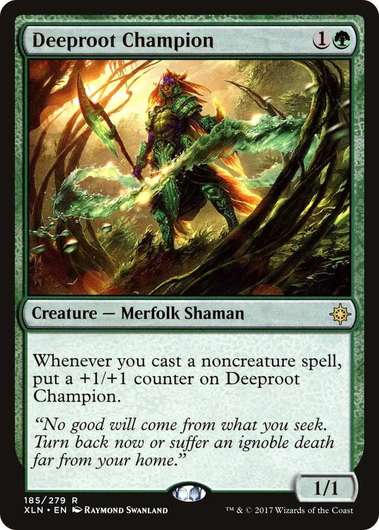 Deeproot Champion — Ixalan — Magic: The Gathering