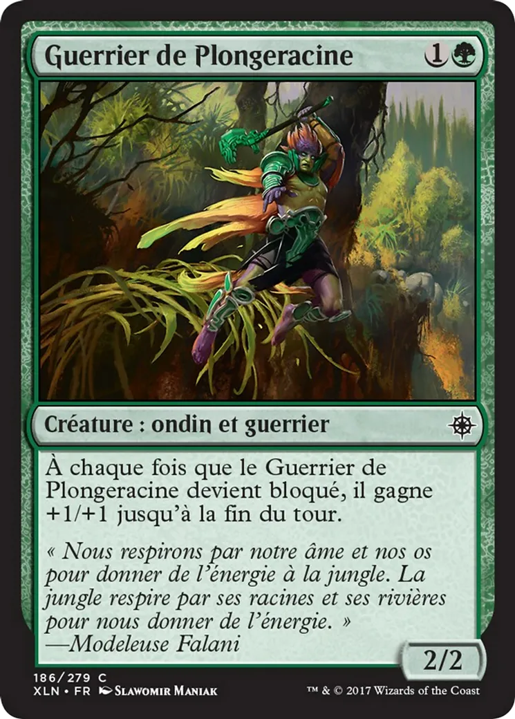 Guerrier de Plongeracine — Ixalan — Magic: The Gathering