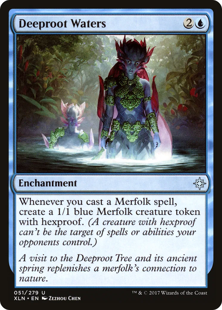 Eaux de Plongeracine — Ixalan — Magic: The Gathering