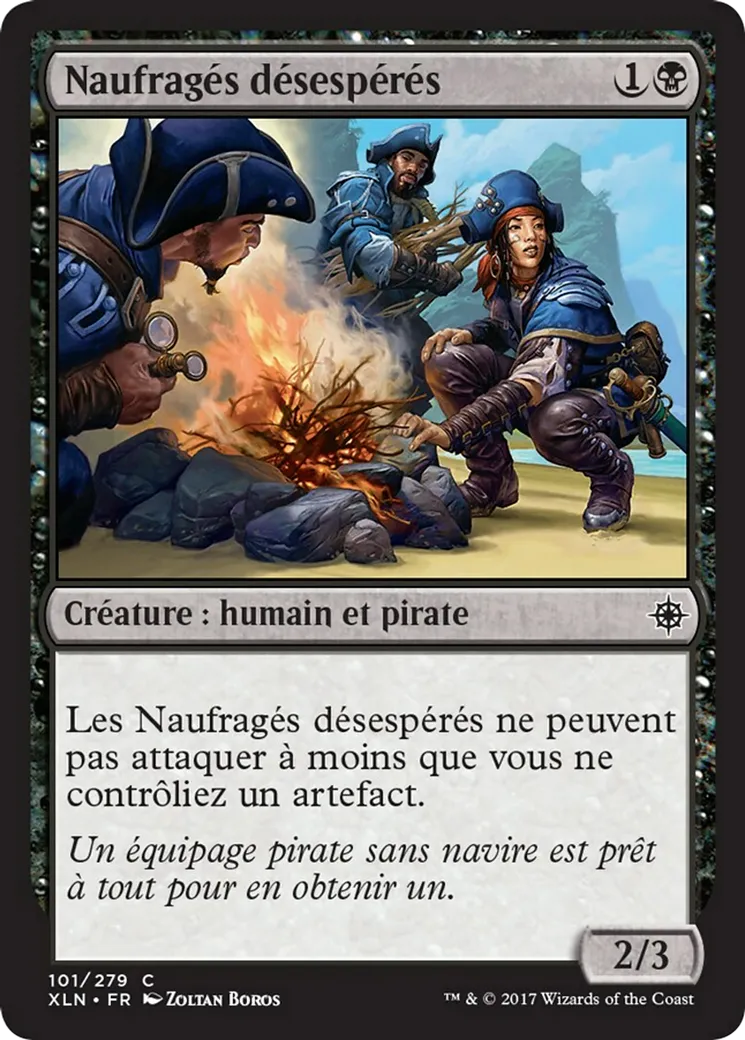 Naufragés désespérés — Ixalan — Magic: The Gathering