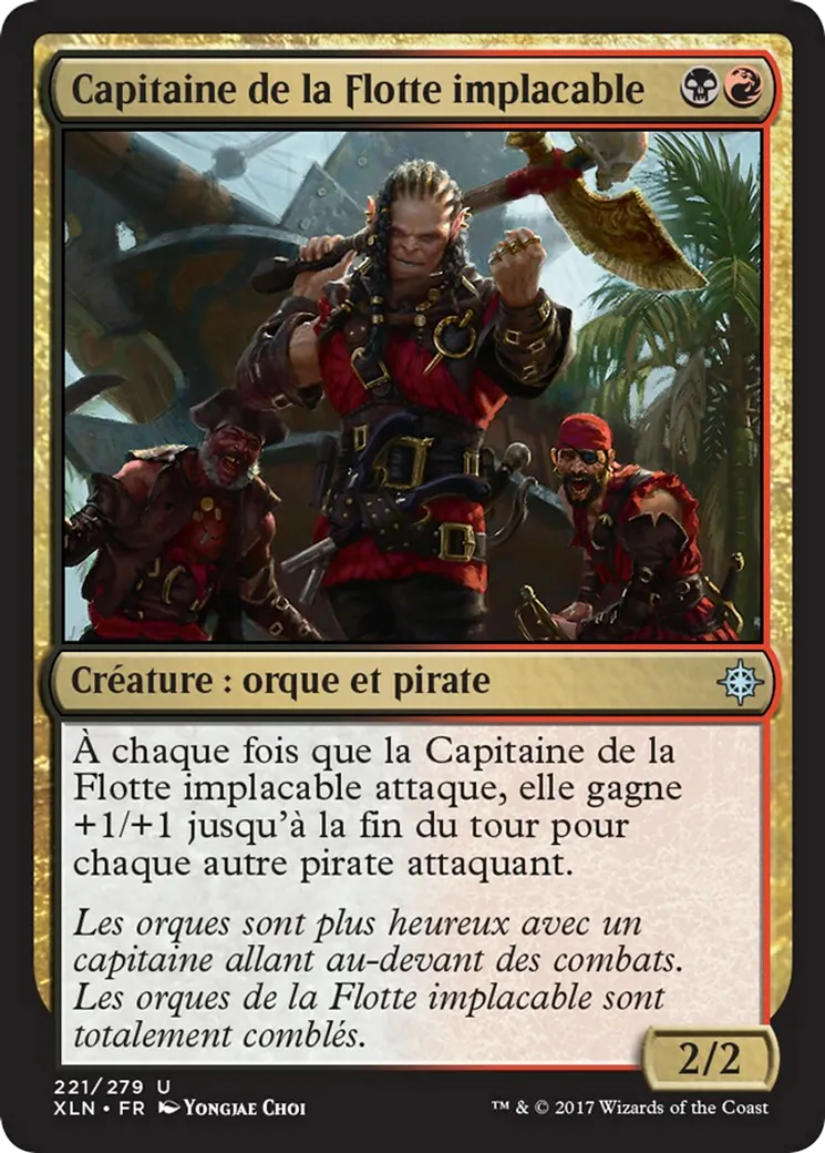 Capitaine de la Flotte implacable — Ixalan — Magic: The Gathering