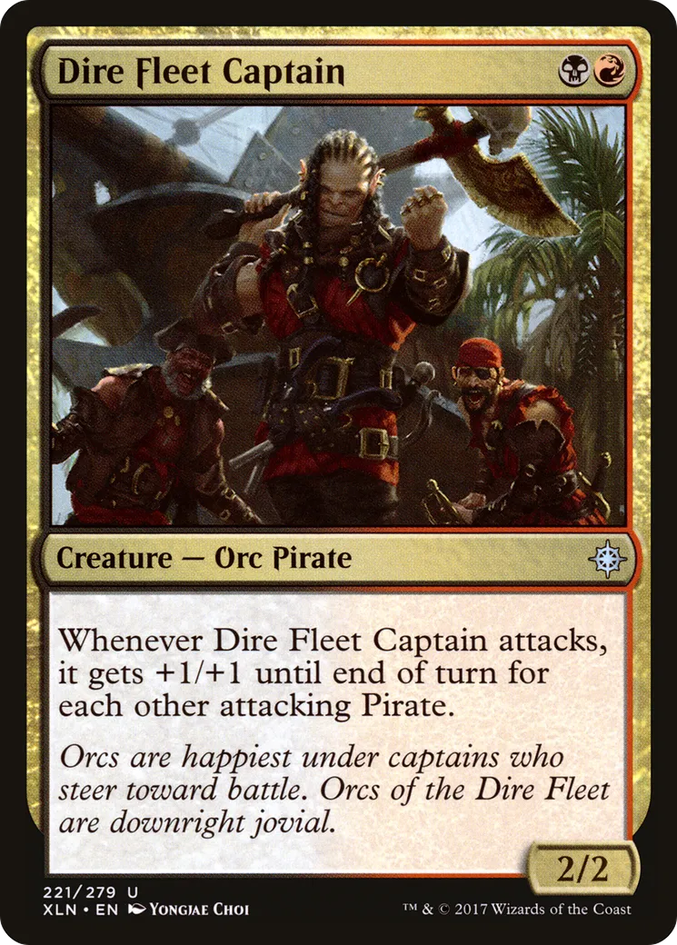 Dire Fleet Captain — Ixalan — Magic: The Gathering