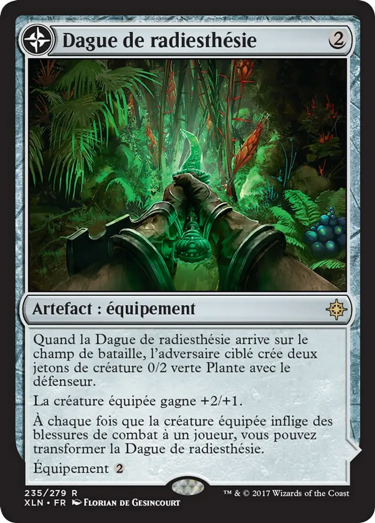 Dague de radiesthésie // Val perdu — Ixalan — Magic: The Gathering