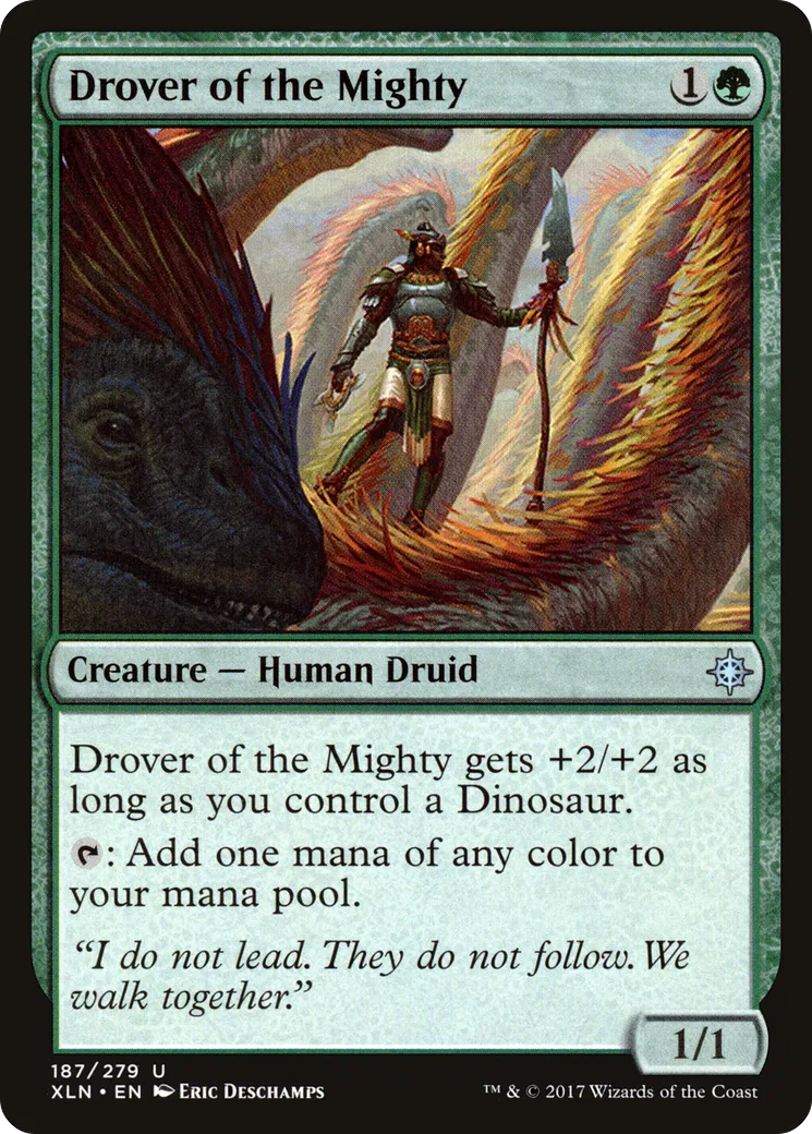 Drover of the Mighty — Ixalan — Magic: The Gathering
