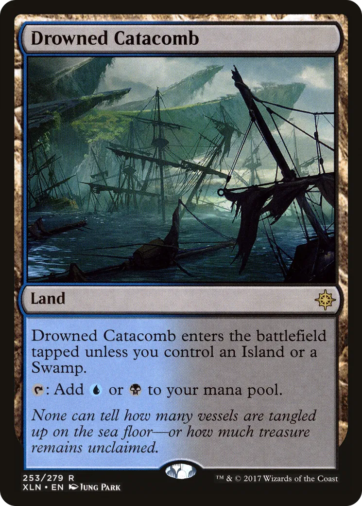 Catacombes noyées — Ixalan — Magic: The Gathering