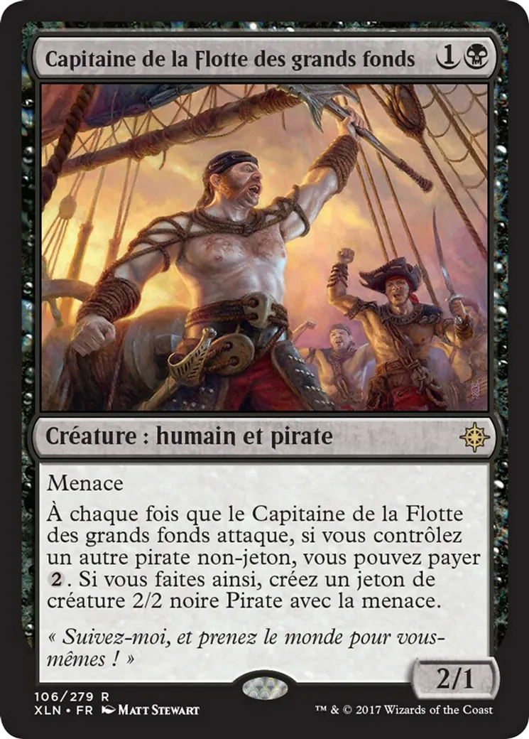 Capitaine de la Flotte des grands fonds — Ixalan — Magic: The Gathering