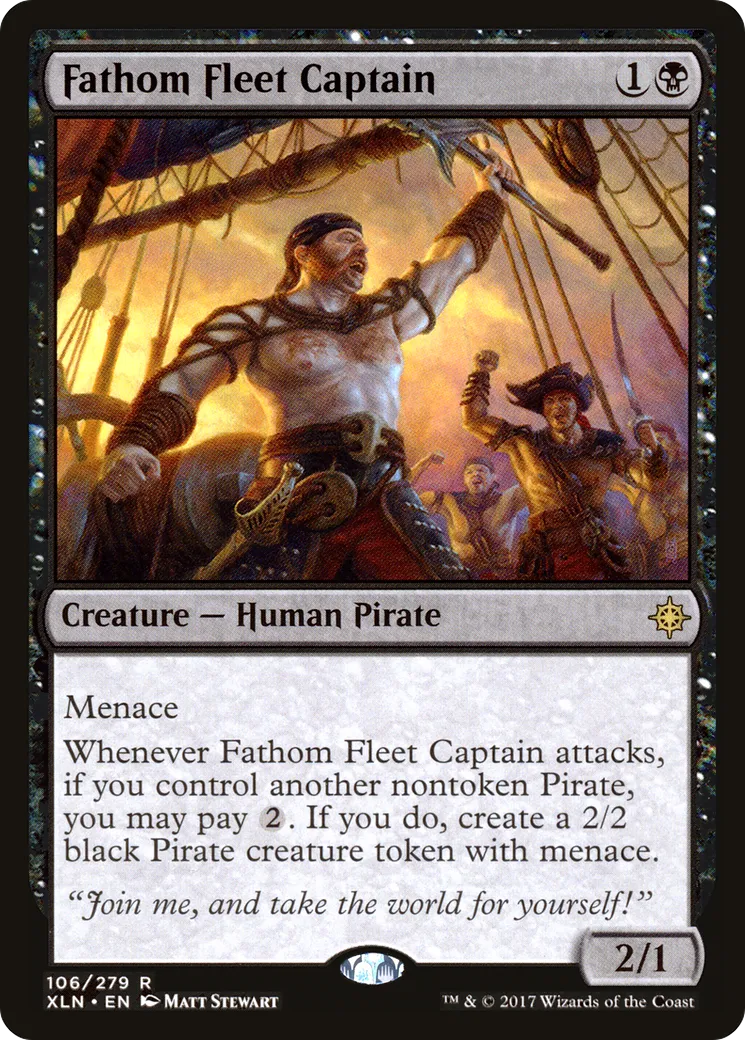 Fathom Fleet Captain — Ixalan — Magic: The Gathering