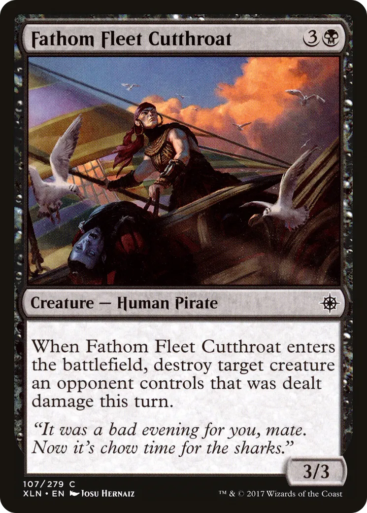 Fathom Fleet Cutthroat — Ixalan — Magic: The Gathering