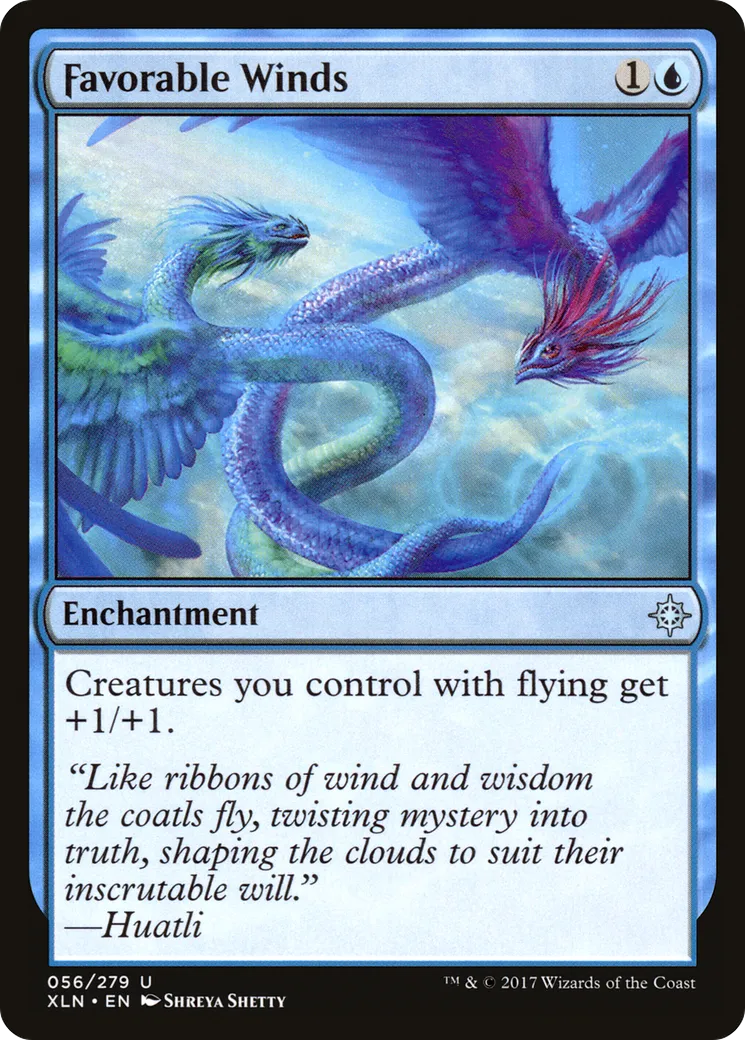 Favorable Winds — Ixalan — Magic: The Gathering