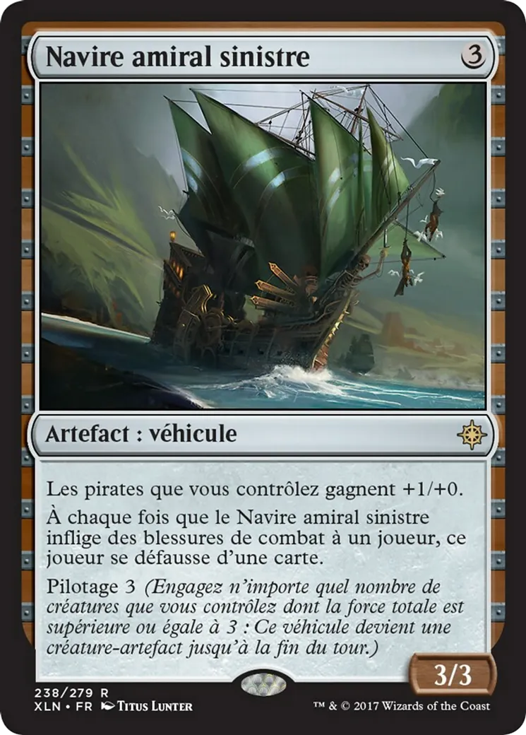 Navire amiral sinistre — Ixalan — Magic: The Gathering