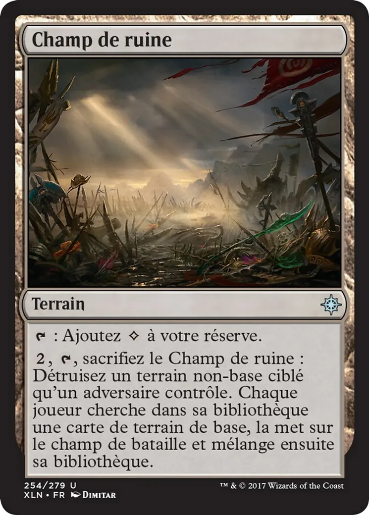 Champ de ruine — Ixalan — Magic: The Gathering