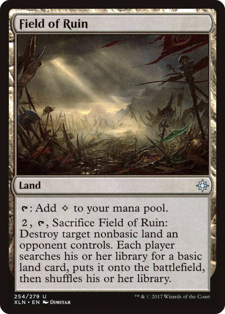 Champ de ruine — Ixalan — Magic: The Gathering