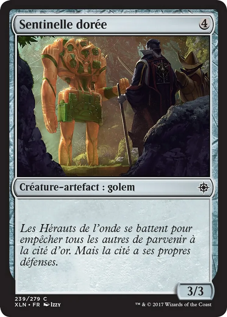 Sentinelle dorée — Ixalan — Magic: The Gathering
