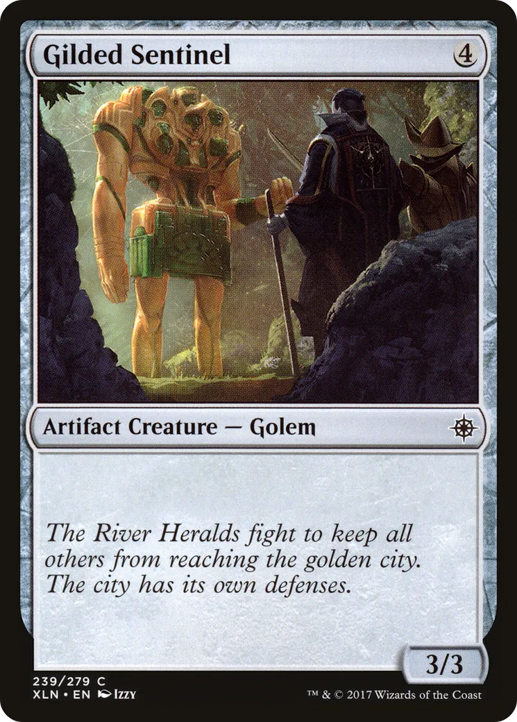 Sentinelle dorée — Ixalan — Magic: The Gathering