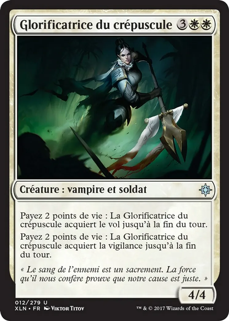 Glorificatrice du crépuscule — Ixalan — Magic: The Gathering
