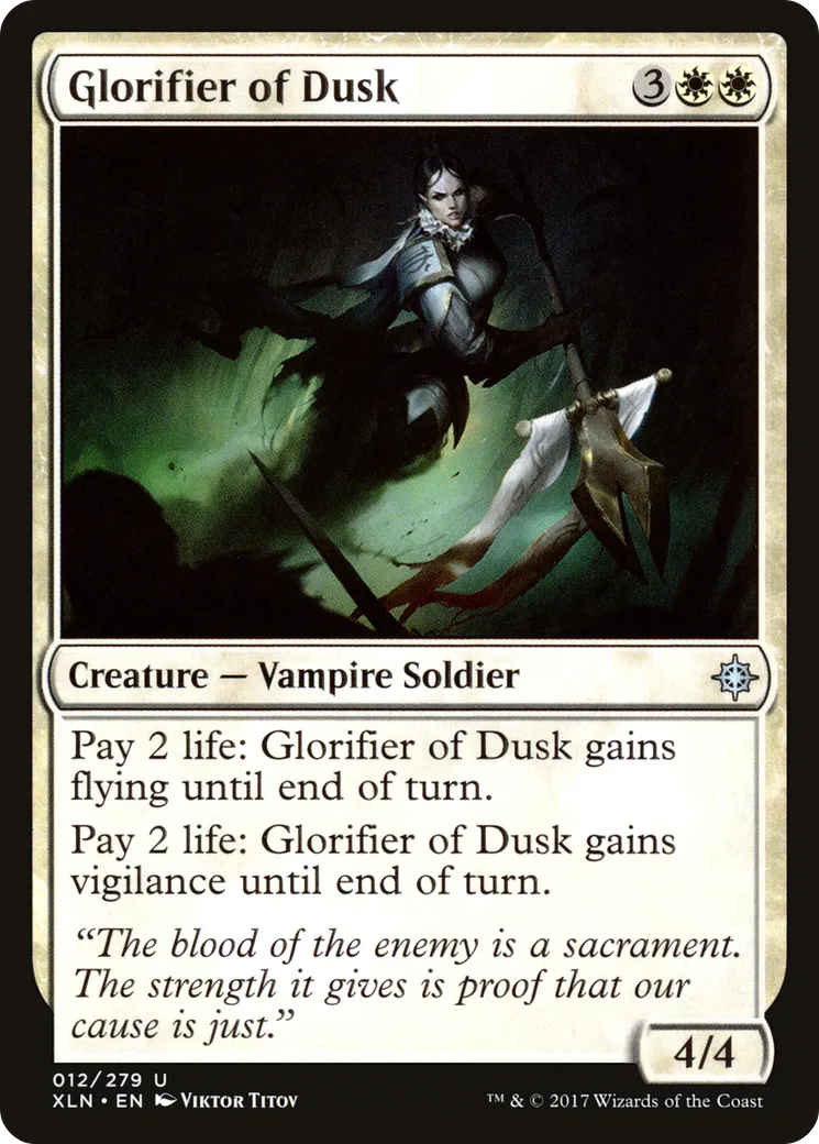 Glorifier of Dusk — Ixalan — Magic: The Gathering
