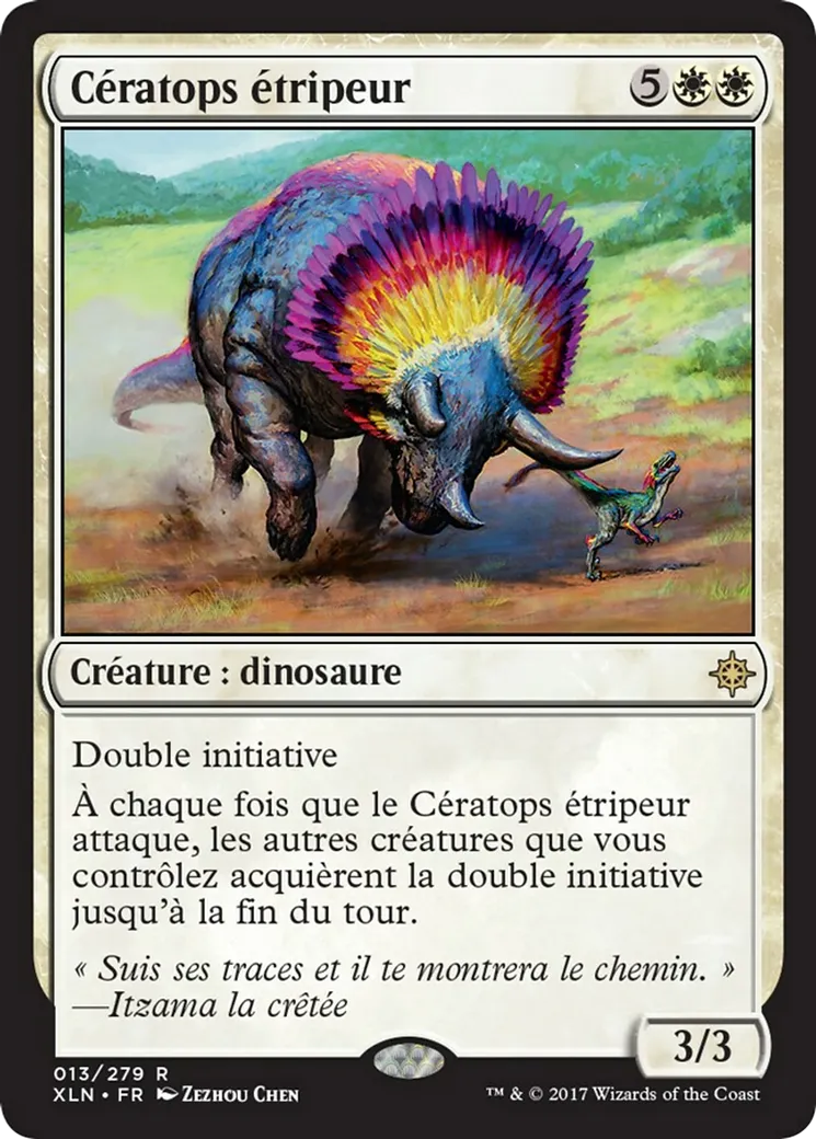 Cératops étripeur — Ixalan — Magic: The Gathering