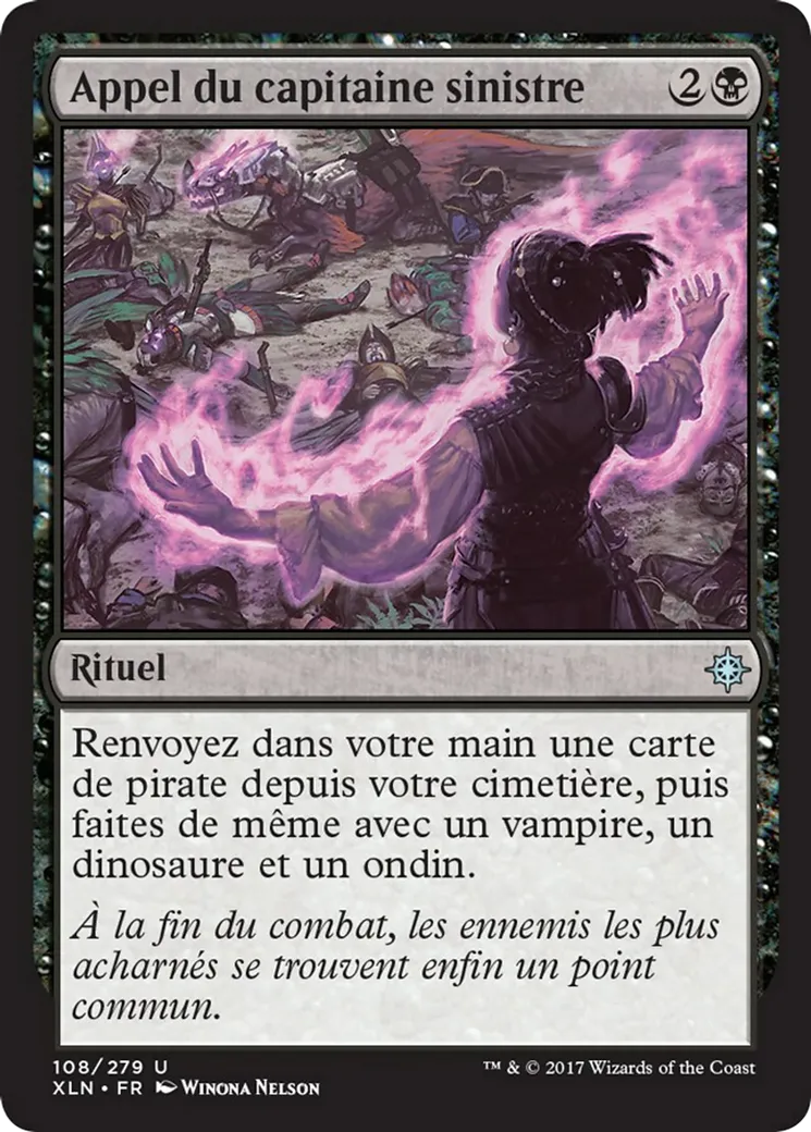 Appel du capitaine sinistre — Ixalan — Magic: The Gathering