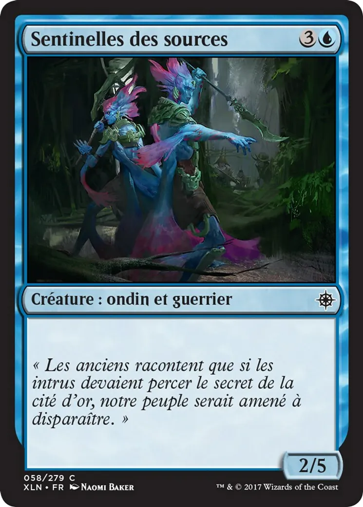 Sentinelles des sources — Ixalan — Magic: The Gathering