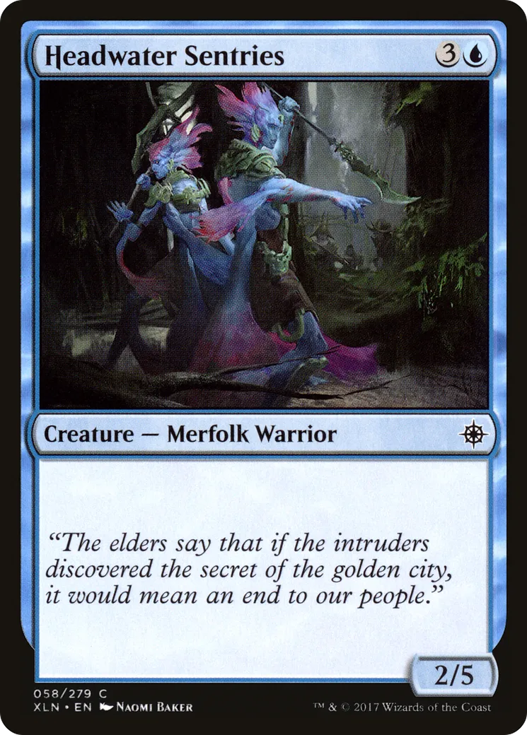 Sentinelles des sources — Ixalan — Magic: The Gathering
