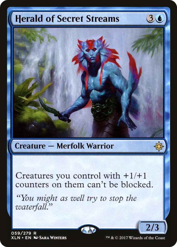 Herald of Secret Streams — Ixalan — Magic: The Gathering