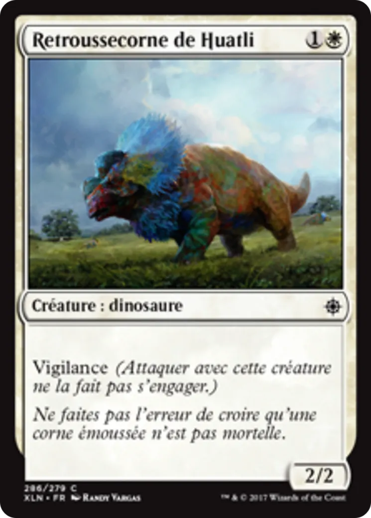 Retroussecorne de Huatli — Ixalan — Magic: The Gathering