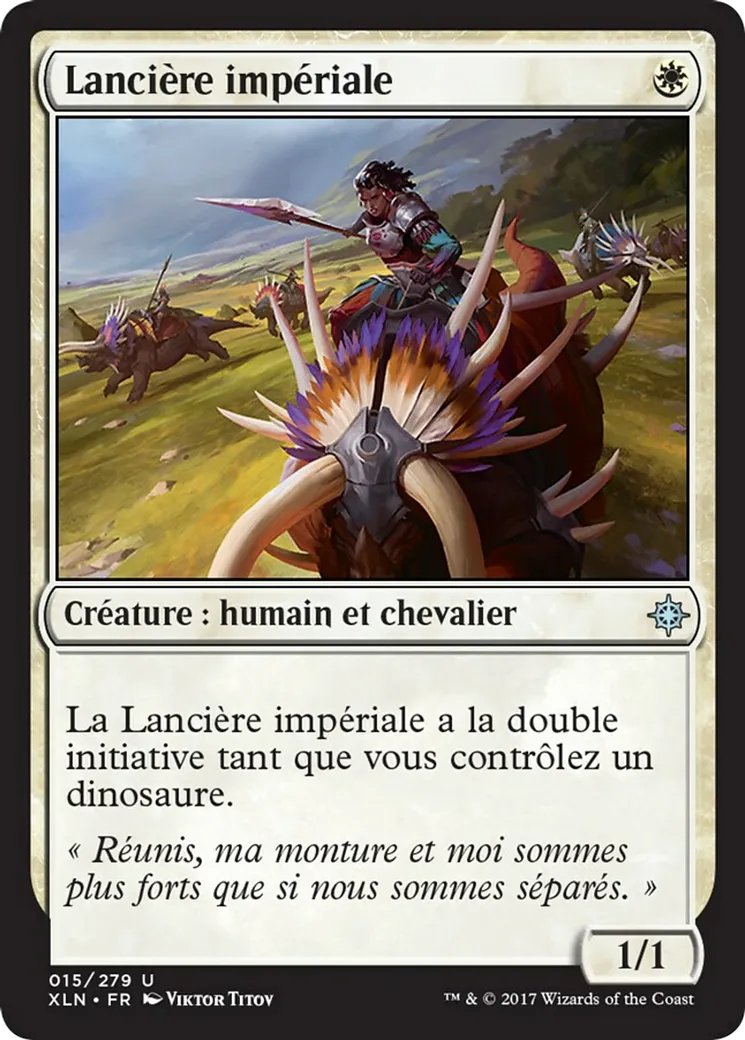 Lancière impériale — Ixalan — Magic: The Gathering