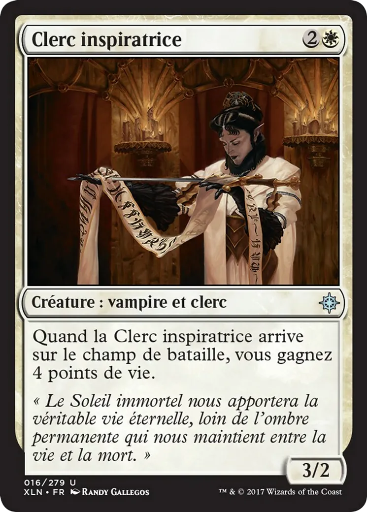 Clerc inspiratrice — Ixalan — Magic: The Gathering