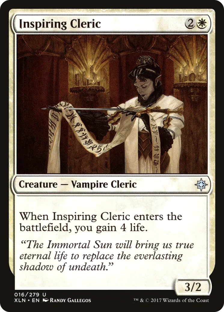 Clerc inspiratrice — Ixalan — Magic: The Gathering