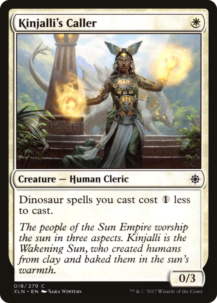 Kinjalli's Caller — Ixalan — Magic: The Gathering