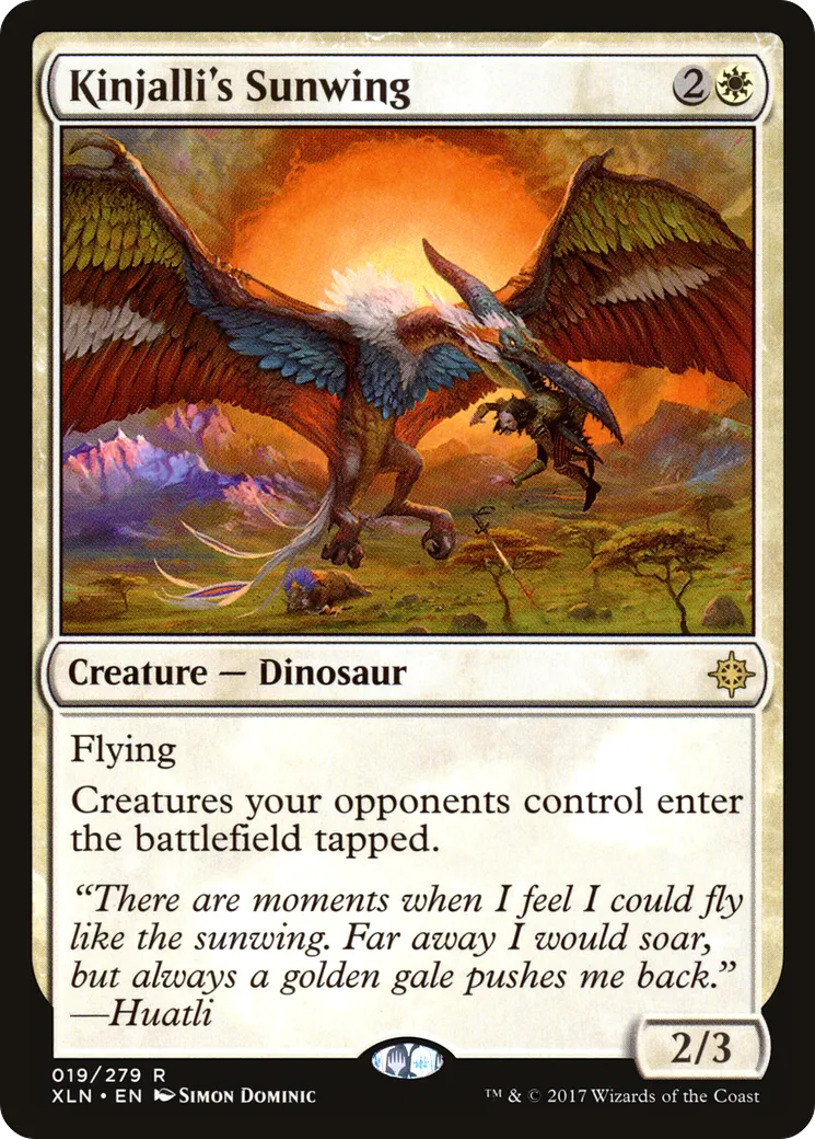 Kinjalli's Sunwing — Ixalan — Magic: The Gathering