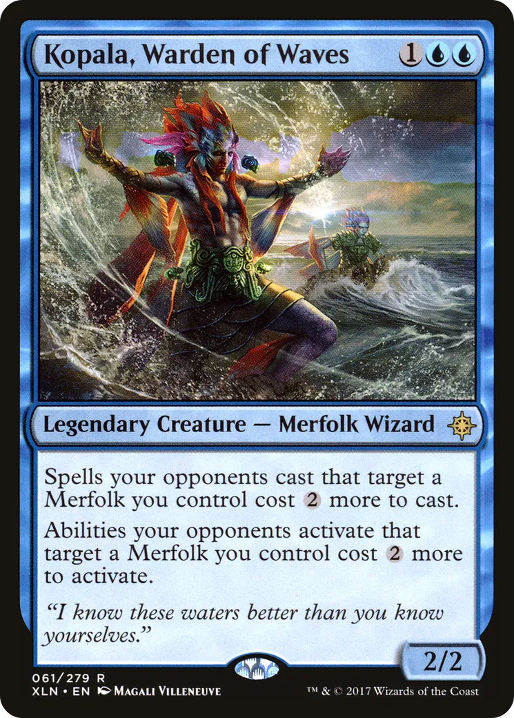 Kopala, gardien des vagues — Ixalan — Magic: The Gathering