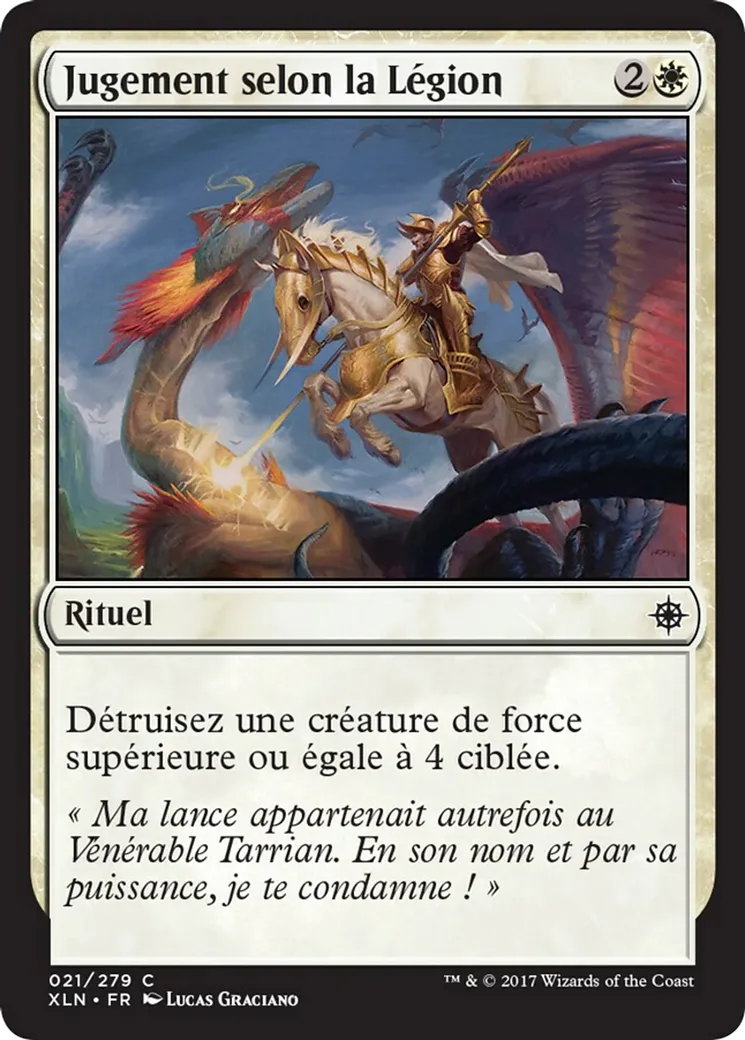 Jugement selon la Légion — Ixalan — Magic: The Gathering