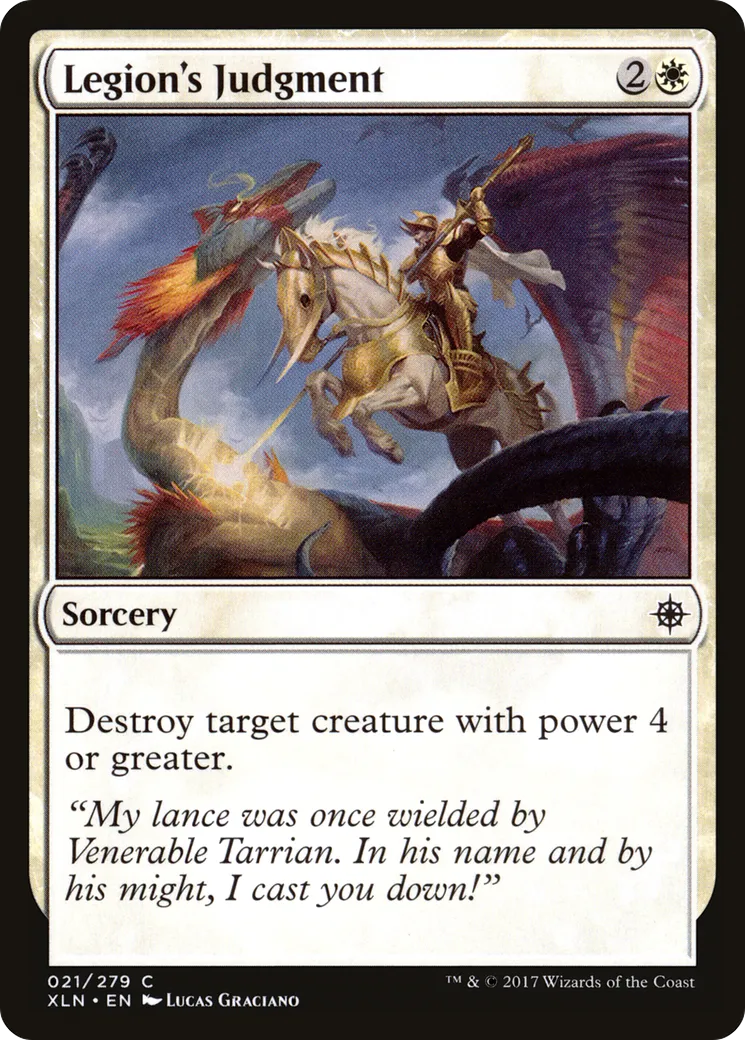 Legion's Judgment — Ixalan — Magic: The Gathering