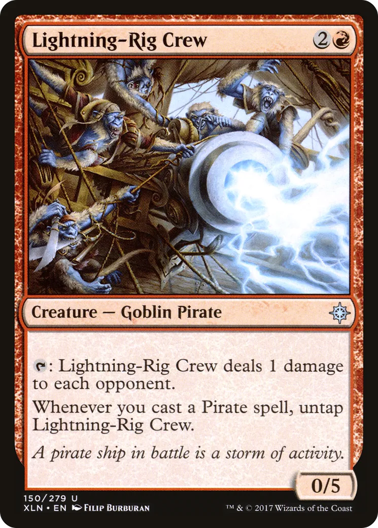Équipage de canon à foudre — Ixalan — Magic: The Gathering