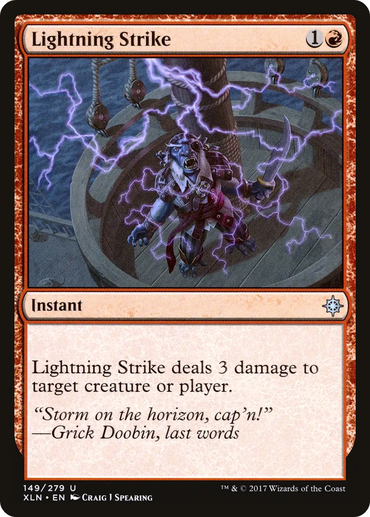 Lightning Strike — Ixalan — Magic: The Gathering