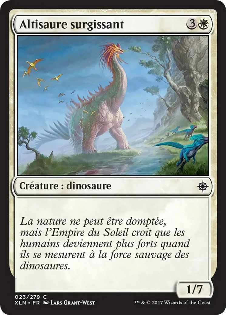 Altisaure surgissant — Ixalan — Magic: The Gathering