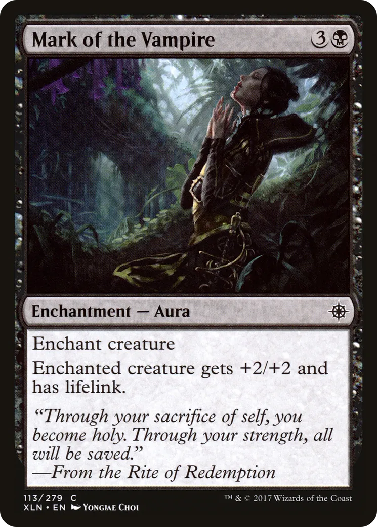 Mark of the Vampire — Ixalan — Magic: The Gathering