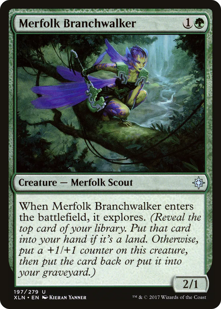 Merfolk Branchwalker — Ixalan — Magic: The Gathering