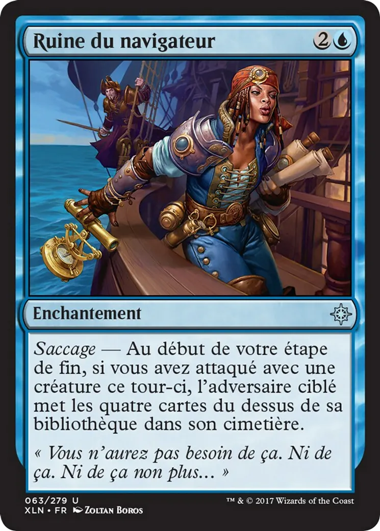 Ruine du navigateur — Ixalan — Magic: The Gathering