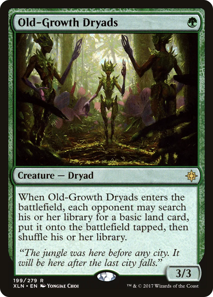 Old-Growth Dryads — Ixalan — Magic: The Gathering