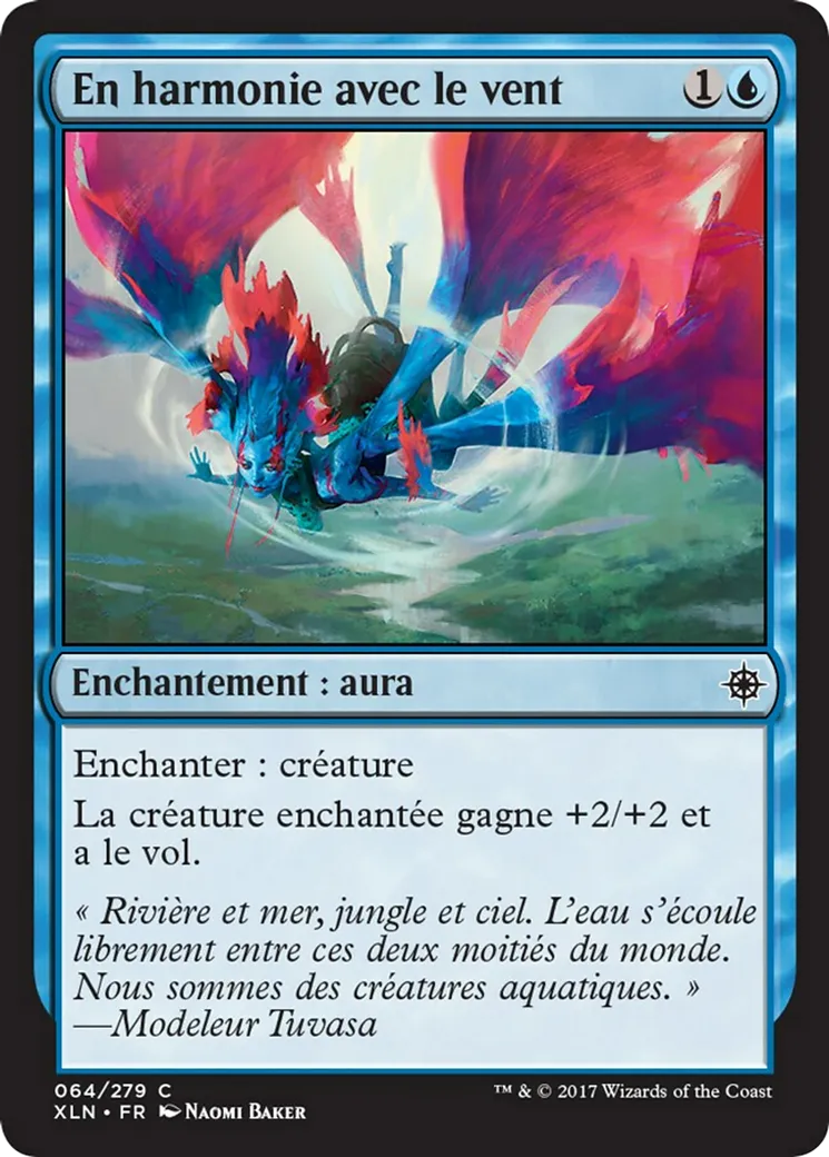 En harmonie avec le vent — Ixalan — Magic: The Gathering