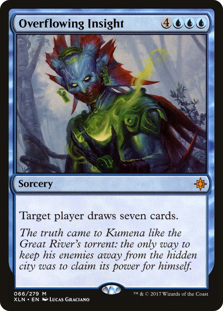 Overflowing Insight — Ixalan — Magic: The Gathering