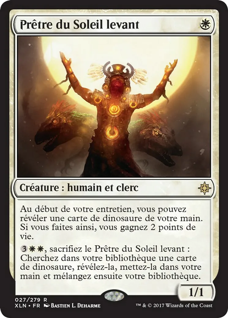 Prêtre du Soleil levant — Ixalan — Magic: The Gathering